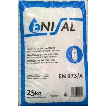 Sal Mineral para Lavavajillas y Descalcificador saco de 25 Kg